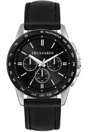 Trussardi Zegarek R2451153002. Kwarcowy, Kolor czarny. Mężczyzna.