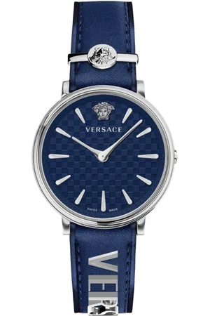 VERSACE Zegarki marki model VE8104222. Kolor Niebieski, Akcesoria Damskie. sezon: Cały rok