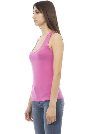 Roberto Cavalli Top marki model D40 151 GRBC. Kolor Różowy, Odzież Damskie. sezon: