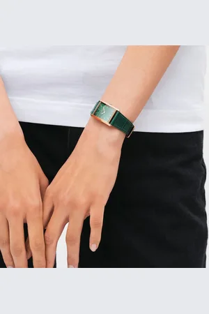 Daniel Wellington ZEGAREK DAMSKI Bound Crocodile Emerald Rose Gold 22mm DW00100694 + BOX