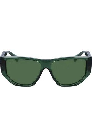 Salvatore Ferragamo Okulary SF1077S-317. Okulary przeciwsłoneczne, Kolor zielony. Unisex.