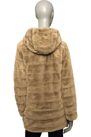 BALDININI Kurtki marki model G2343_VERONA. Kolor Brązowy, Odzież Damskie. sezon: Jesień/Zima