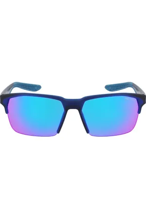 Nike Okulary MAVERI. Okulary przeciwsłoneczne, Kolor niebieski. Mężczyzna.