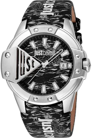 Roberto Cavalli Zegarki marki model JC1G260L0025. Kolor Czarny, Akcesoria Męskie. sezon: Cały rok