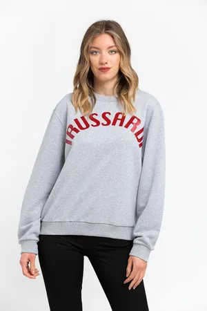 Trussardi Bluzy marki model 36F00032 1T002191. Kolor Szary, Odzież Damskie. sezon:
