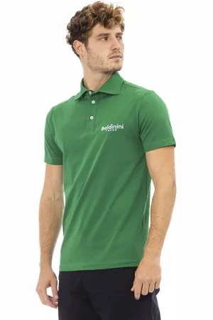 BALDININI Koszulki polo marki model PO83_COMO. Kolor Zielony, Odzież Męskie. sezon: Wiosna/Lato