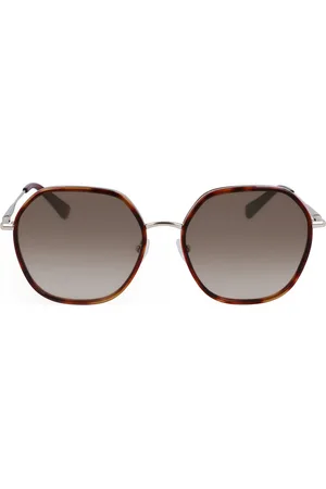Longchamp Okulary LO163S-717. Okulary przeciwsłoneczne, Kolor złoty. Kobieta.