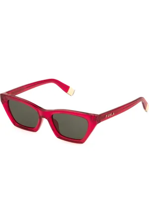 Furla Okulary SFU777V530768. Okulary przeciwsłoneczne, Kolor czerwony. Kobieta.