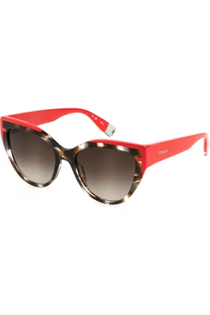 Furla Okulary SFU694-5503KA. Okulary przeciwsłoneczne, Kolor brązowy. Kobieta.