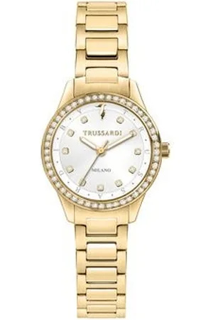 Trussardi Zegarek R2453151504. Kwarcowy, Kolor biały. Kobieta.