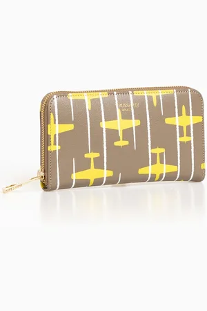 Trussardi Portfele marki model 76W00023 2Y000129. Kolor Brązowy, Akcesoria Damskie. sezon: