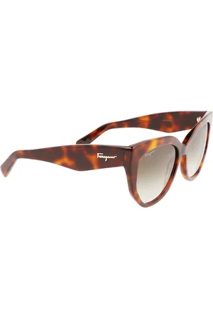 Salvatore Ferragamo Okulary SF1061S-240. Okulary przeciwsłoneczne, Kolor brązowy. Kobieta.