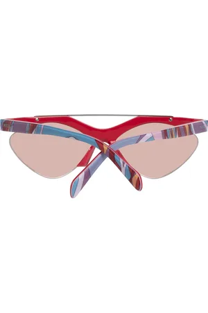 Emilio Pucci Okulary EP0137-5966S. Okulary przeciwsłoneczne, Kolor czerwony. Kobieta.