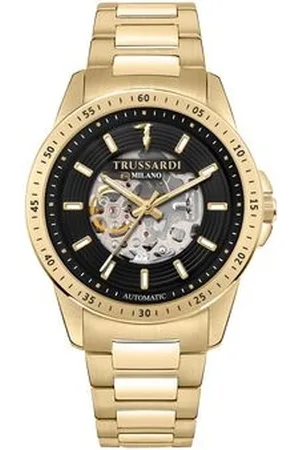 Trussardi Zegarek R2423153001. Automatyczny, Kolor czarny. Mężczyzna.