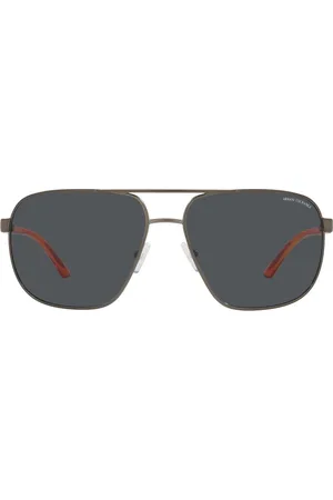Armani Exchange Okulary AX2040S600387. Okulary przeciwsłoneczne, Kolor szary. Mężczyzna.