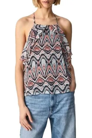Pepe Jeans Top marki model JORDAN_PL304250. Kolor Różowy, Odzież Damskie. sezon: Wiosna/Lato