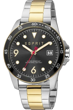 ESPRIT Zegarki marki model ES1G366M. Kolor Szary, Akcesoria Męskie. sezon: Cały rok