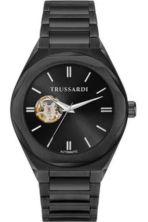 Trussardi Zegarek R2423156001. Automatyczny, Kolor czarny. Mężczyzna.