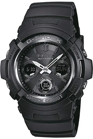 Casio Zegarki marki model AWG-M100. Kolor Czarny, Akcesoria Męskie. sezon: Cały rok