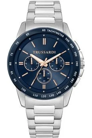 Trussardi Zegarek R2453153005. Kwarcowy, Kolor niebieski. Mężczyzna.