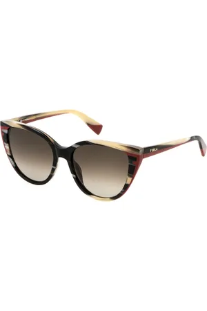 Furla Okulary SFU783-5505GZ. Okulary przeciwsłoneczne, Kolor czarny. Kobieta.