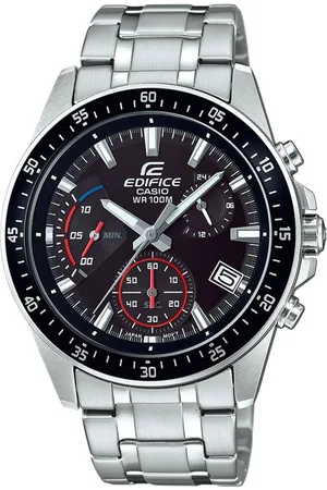 Casio Zegarki marki model EFV-540D-1AVUEF. Kolor Szary, Akcesoria Męskie. sezon: Cały rok