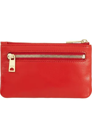 Dudu Skórzane etui na klucze z zamkiem błyskawicznym Multicolor Etui na klucze 2 metalowe kółka