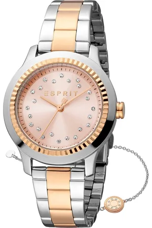 ESPRIT Zegarki marki model ES1L351M. Kolor Szary, Akcesoria Damskie. sezon: Cały rok