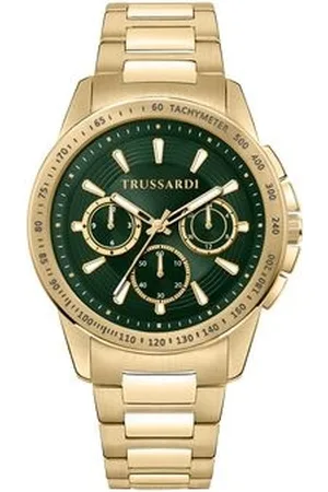 Trussardi Zegarek R2453153001. Kwarcowy, Kolor zielony. Mężczyzna.
