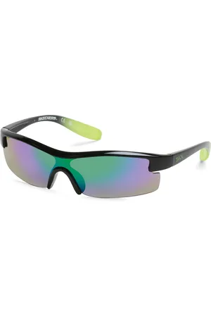 Skechers Okulary SE9072-0001Z. Okulary przeciwsłoneczne, Kolor brązowy. Dziecko.