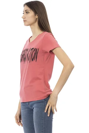 Trussardi T-shirty marki model 2BT26. Kolor Różowy, Odzież Damskie. sezon: