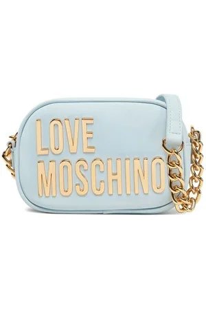 Moschino Torby na ramię marki model JC4026PP1MKD. Kolor Niebieski, Torby Damskie. sezon: Cały rok