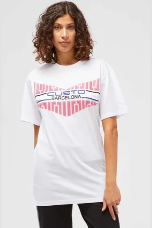Custo Barcelona T-shirty marki model BDA19141462. Kolor Biały, Odzież Damskie. sezon: