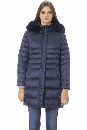 BALDININI Kurtki marki model 23W.EB.017_VENEZIA. Kolor Niebieski, Odzież Damskie. sezon: Jesień/Zima