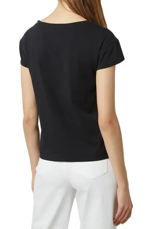 Moschino T-shirty marki model W4F302O-E2264. Kolor Czarny, Odzież Damskie. sezon: Cały rok