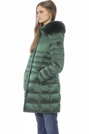 BALDININI Kurtki marki model 23W.EB.017_VENEZIA. Kolor Zielony, Odzież Damskie. sezon: Jesień/Zima