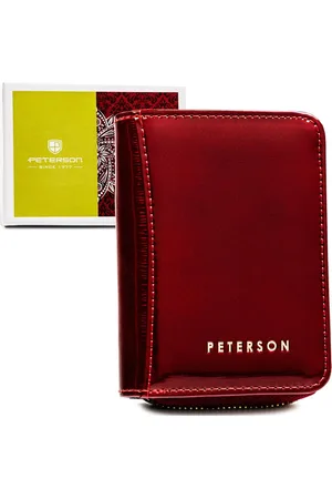Peterson Skórzany damski portfel PTN 5157-SH