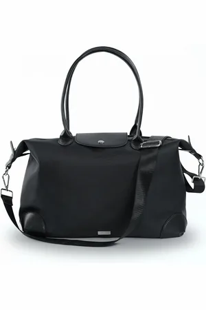Solier Nylonowa Torba damska shopper FB48 Lestia czarna