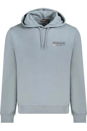 Napapijri BLUZA MĘSKA BEZ ZAMEK SZARA