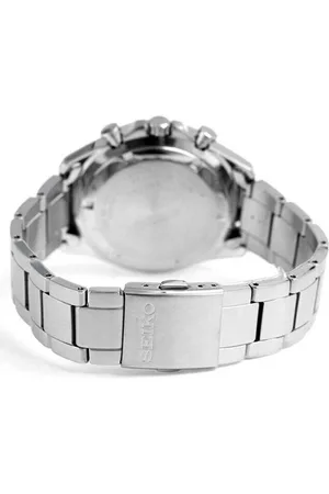 Seiko Męski zegarek z dużą tarczą i datownikiem