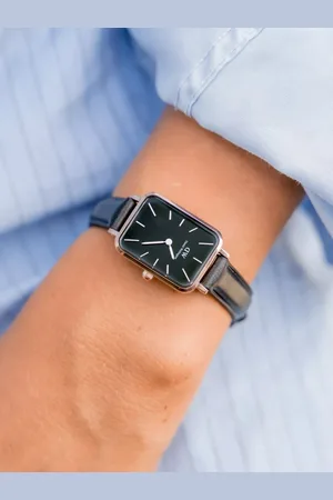 Daniel Wellington ZEGAREK DAMSKI DW00100435 - Quadro Pressed Sheffield Rose Gold 20mm + BOX