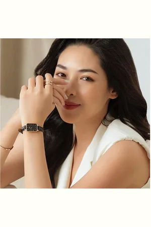 Daniel Wellington ZEGAREK DAMSKI Quadro Pressed Sheffield Gold 20mm DW00100560 + BOX