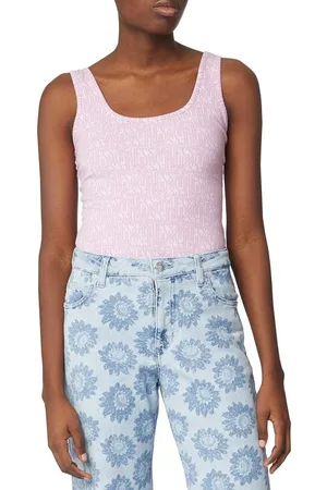 Guess Top marki model W2GP36-K1D81. Kolor Różowy, Odzież Damskie. sezon: Cały rok