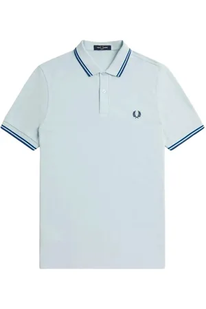 Fred Perry Koszulki polo marki model M3600-. Kolor Niebieski, Odzież Męskie. sezon: Cały rok