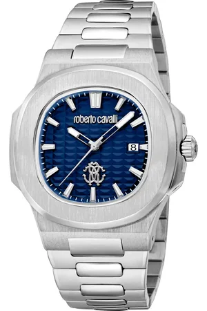 Roberto Cavalli Zegarki marki model RC5G136M0025. Kolor Szary, Akcesoria Męskie. sezon: Cały rok