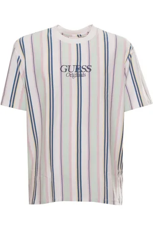 Guess T-shirty marki model M2GH11-KAAU1. Kolor Biały, Odzież Męskie. sezon: Cały rok