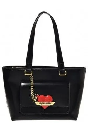 Moschino Torby naramienne marki model JC4141PP1LLM. Kolor Czarny, Torby Damskie. sezon: Cały rok