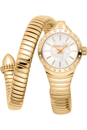 Roberto Cavalli Zegarki marki model RC5L114M0025. Kolor Zółty, Akcesoria Damskie. sezon: Cały rok