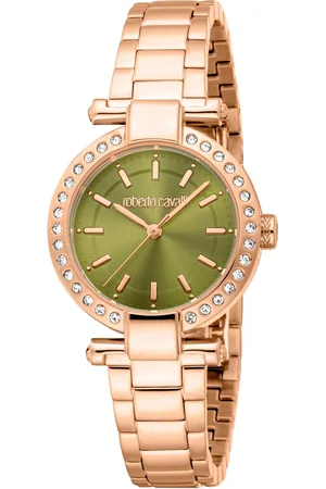 Roberto Cavalli Zegarki marki model RC5L121M0075. Kolor Zółty, Akcesoria Damskie. sezon: Cały rok