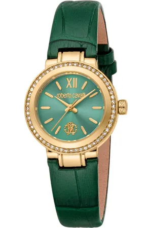 Roberto Cavalli Zegarki marki model RC5L123L0025. Kolor Zielony, Akcesoria Damskie. sezon: Cały rok